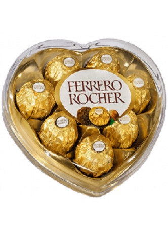 Cholates Ferrero corazón